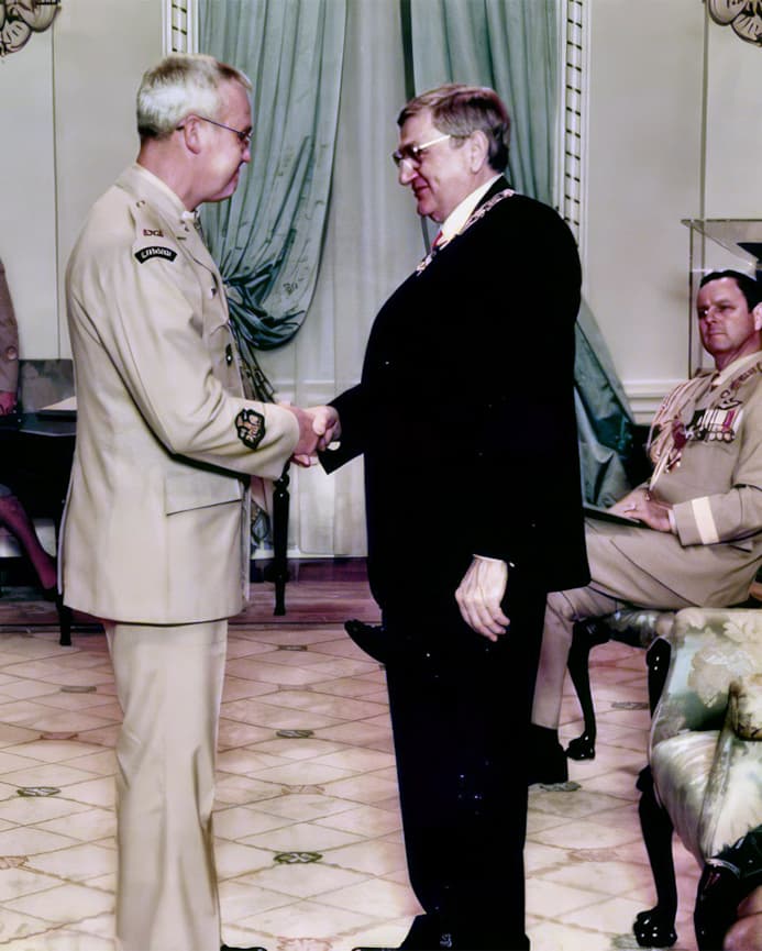 William Devlin Rmt Member of the Order of Military Merit